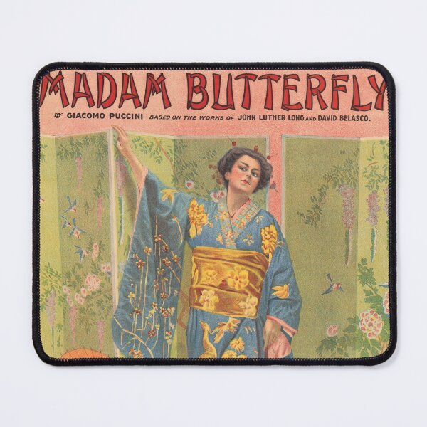 Item preview, Madame Butterfly, nostalgic opera poster designed and sold by Mauswohn.