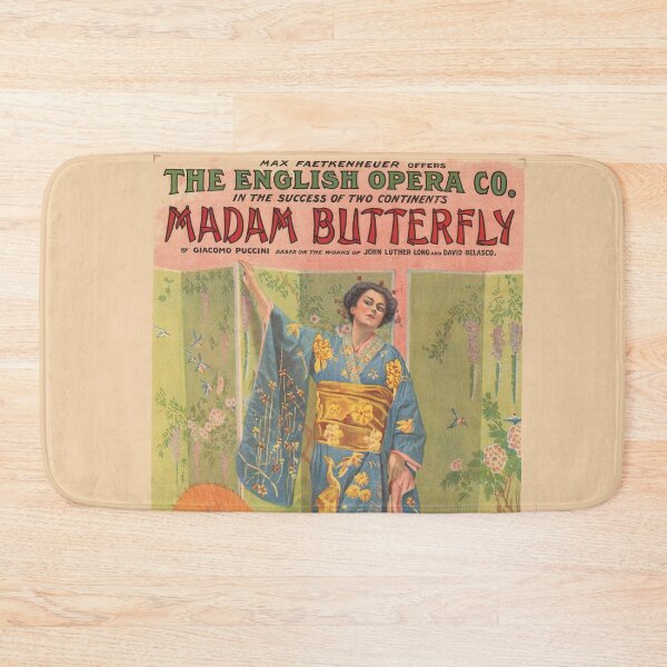 Item preview, Madame Butterfly, nostalgic opera poster designed and sold by Mauswohn.