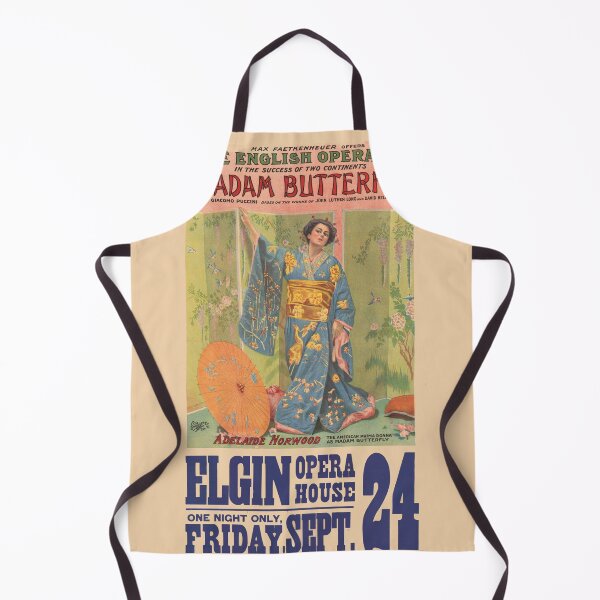 Item preview, Madame Butterfly, nostalgic opera poster designed and sold by Mauswohn.