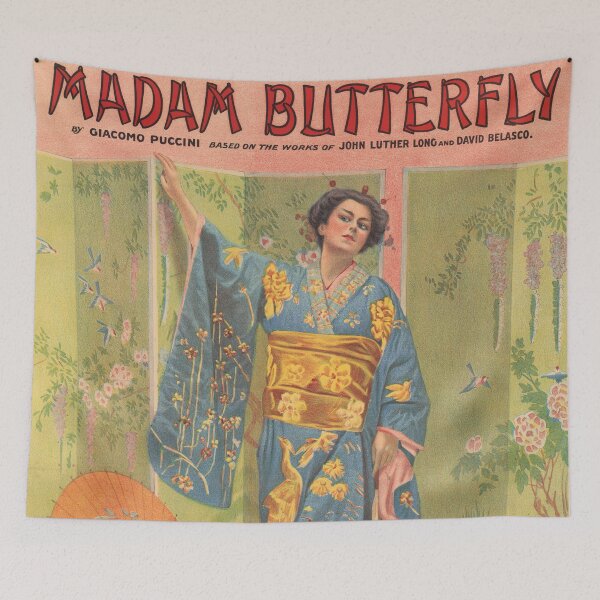 Item preview, Madame Butterfly, nostalgic opera poster designed and sold by Mauswohn.