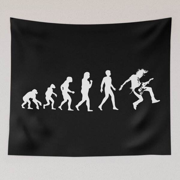 Item preview, Evolution Guitarist Musician Graphic designed and sold by Amovar.
