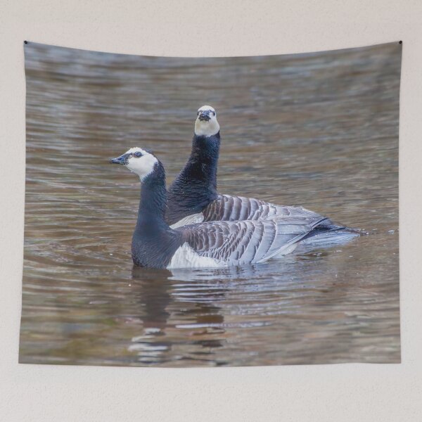 Item preview, Black and White Geese designed and sold by SafariByMarisa.