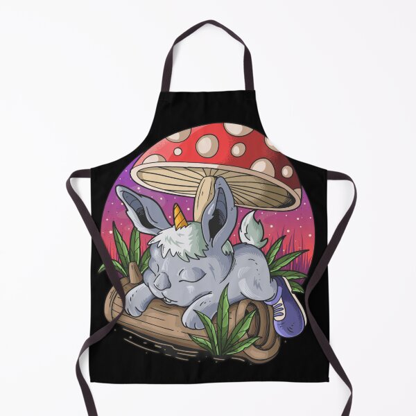 Item preview, Cute unicorn bunny with mushroom designed and sold by zugharo2019.