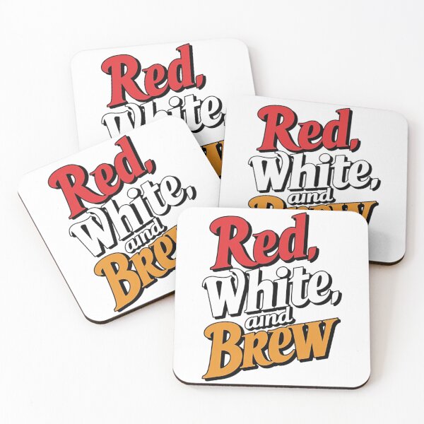 Item preview, Red, white, and brew designed and sold by likbatonboot.