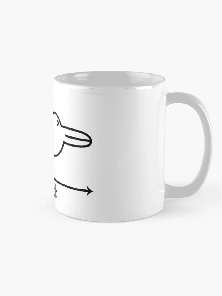 Thumbnail 3 of 6, Coffee Mug, Duck Rabbit Graph designed and sold by ScienceCorner.