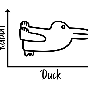 Artwork thumbnail, Duck Rabbit Graph by ScienceCorner