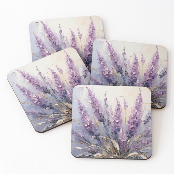 Item preview, Heather - Impasto Floral designed and sold by KootenayDesigns.