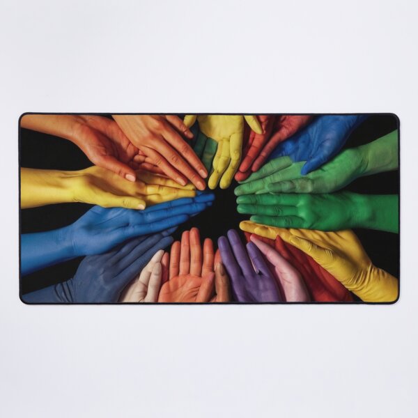 Item preview, LGTBI+ hands designed and sold by CustomFizz.