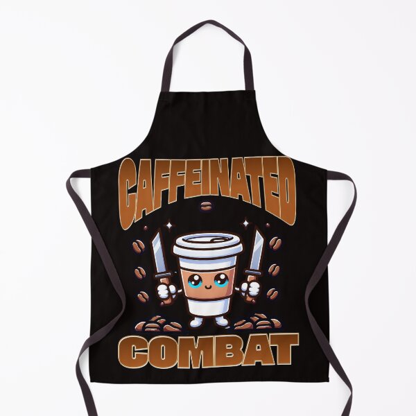 Item preview, Caffeinated Combat - Cute Coffee Ninja Design 2 designed and sold by CoolCrazyQuirky.