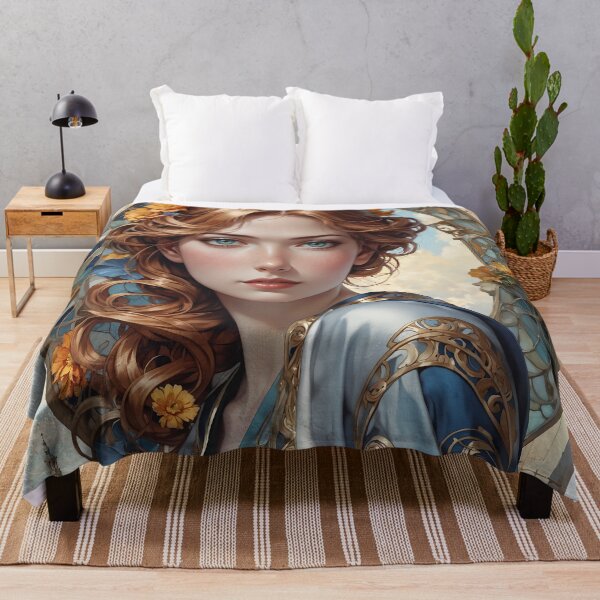 Item preview, Fleur - Mucha, Art Nouveau  designed and sold by Vladivpg.