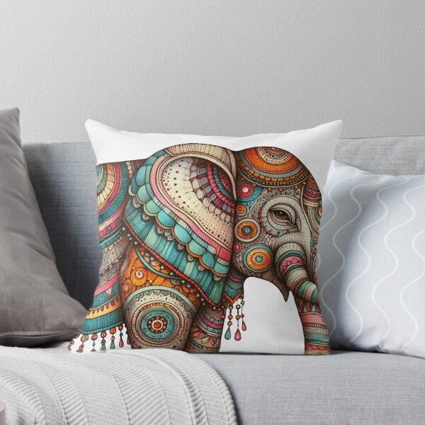 Item preview, Chromatic Elegance: The Kaleidoscope Elephant designed and sold by nicholekoch1.