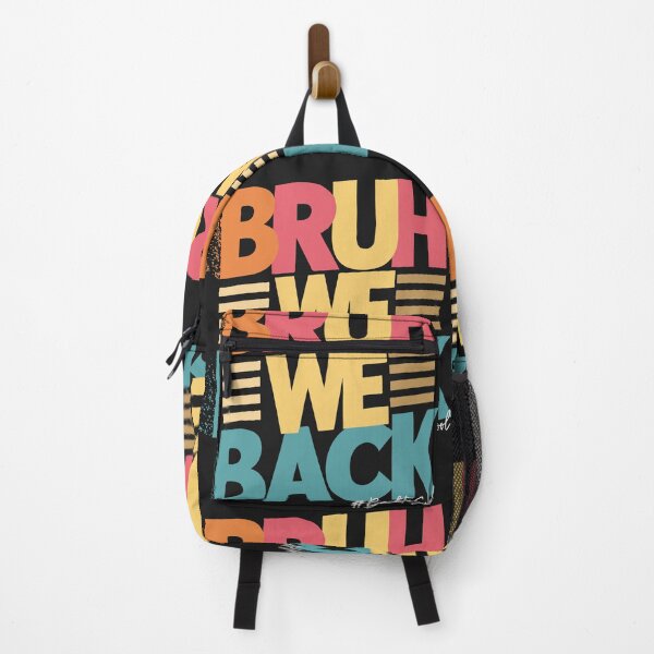 Item preview, Bruh We Back Groovy 1st Day of School Vibes designed and sold by dreamprinthq.