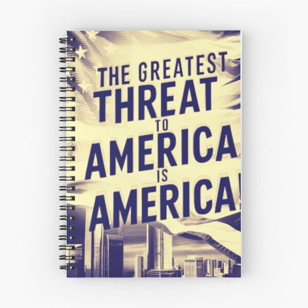 Item preview, The Greatest Threat To America Is America  designed and sold by Flirt-Teez.