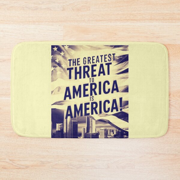 Item preview, The Greatest Threat To America Is America  designed and sold by Flirt-Teez.