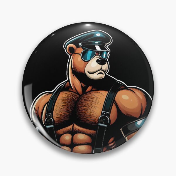 Item preview, Leather Muscle Bear - 001 designed and sold by KilloKalla.