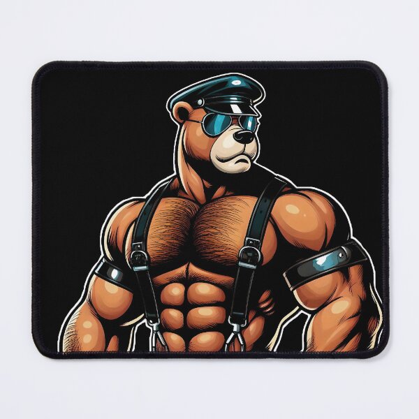 Item preview, Leather Muscle Bear - 001 designed and sold by KilloKalla.