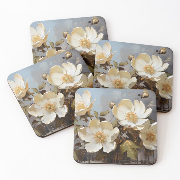 Artikelvorschau, Hellebore - Impasto Floral entworfen und verkauft von KootenayDesigns.