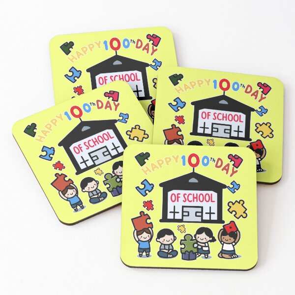 Item preview, Autism Day 100th Day of School designed and sold by maknateeshop.