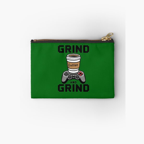 Item preview, Grind and Grind - Coffee and Gaming Design designed and sold by CoolCrazyQuirky.