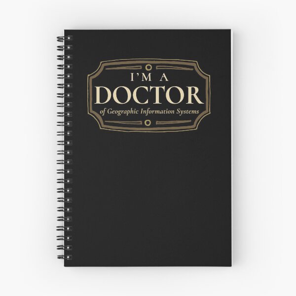 Item preview, Geographic Information Systems Doctorate Degree PhD Graduation Gift designed and sold by saltedcottonco.