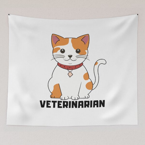 Item preview, Veterinary Medicine With A Pretty Cat designed and sold by Angie-Atelier.