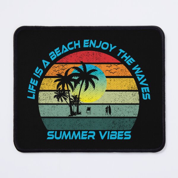 Item preview, Summer Vibes: Life Is A Beach Enjoy The Waves designed and sold by Techflare.