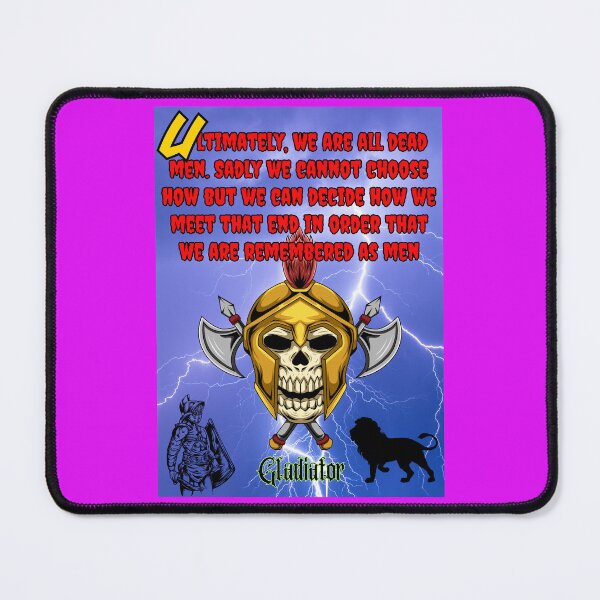 Item preview, Gladiator Movies Quotes designed and sold by MountainAndSea.