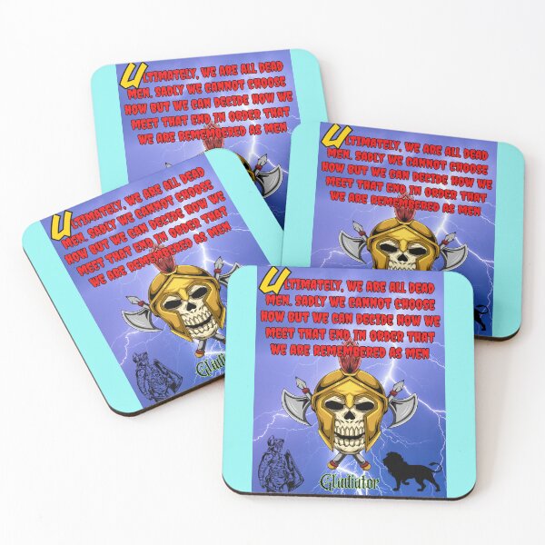 Item preview, Gladiator Movies Quotes designed and sold by MountainAndSea.