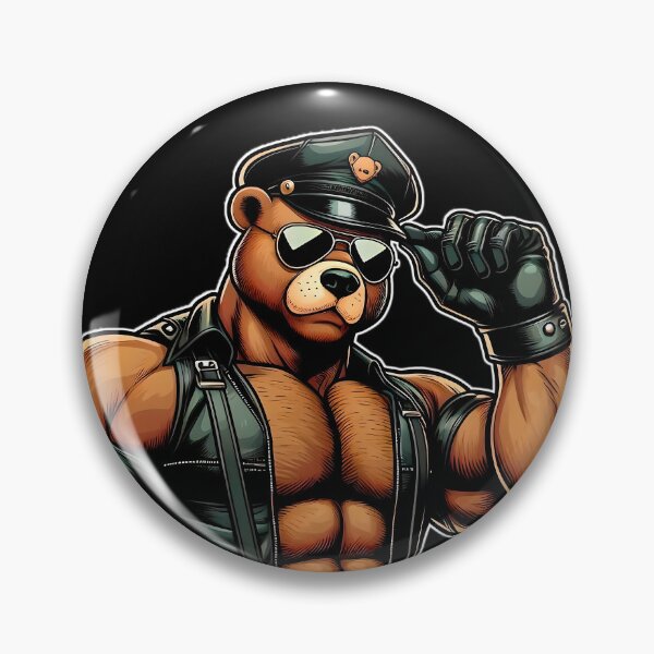 Item preview, Leather Muscle Bear - 002 designed and sold by KilloKalla.