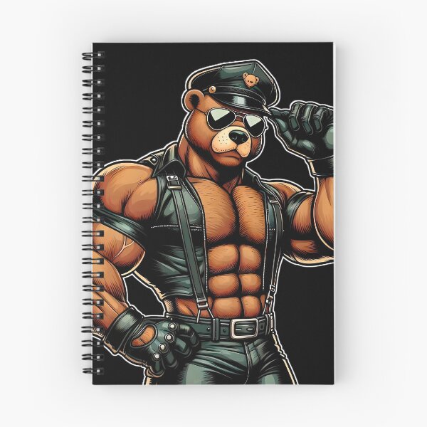 Item preview, Leather Muscle Bear - 002 designed and sold by KilloKalla.