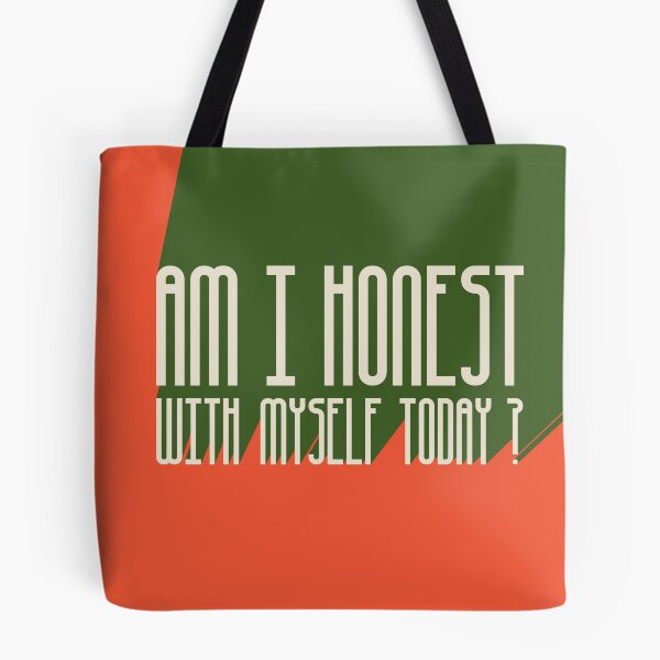 Item preview, Am I Honest With Myself Today designed and sold by BarelyDevi.