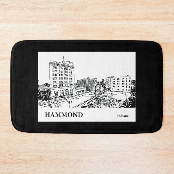 Item preview, Hammond Indiana designed and sold by Lakeric Cityscapes.
