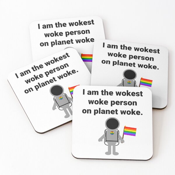 Item preview, I am the wokest woke person on planet woke  designed and sold by Rachel the Artist .