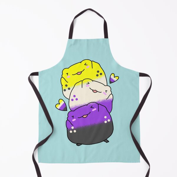 Item preview, Nonbinary pride lgbtq frogs  designed and sold by Quacktails.