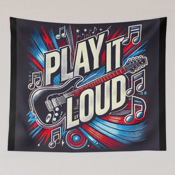 Item preview, Guitar Strings - Play It Loud designed and sold by AdelkoDesigns.