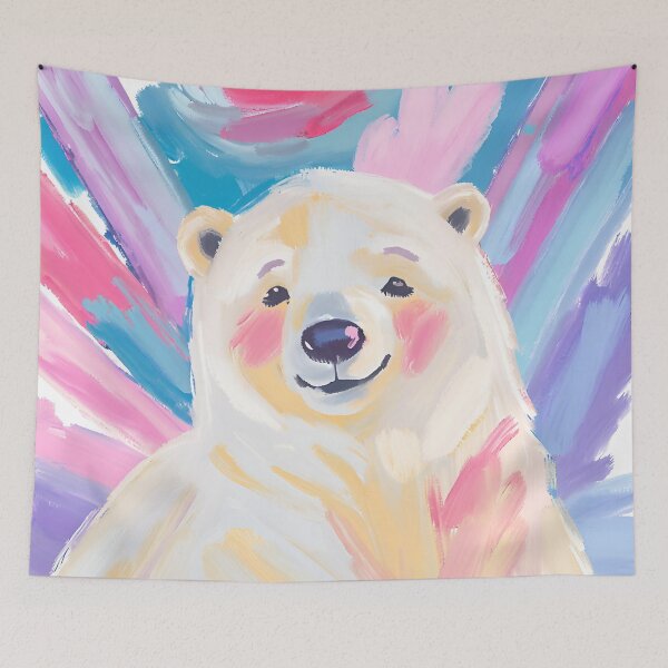 Item preview, SMILEY | POLAR BEAR designed and sold by MUDUGAMU.