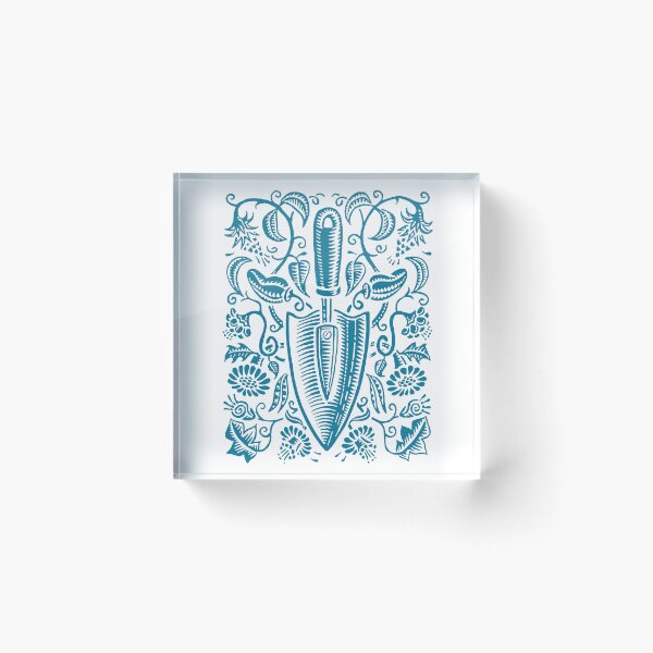 Item preview, Garden Trowel and vines and flowers designed and sold by LisaHaney.