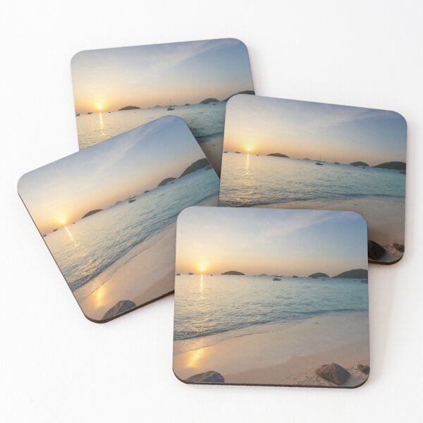 Item preview, The sun rises from the horizon at Koh Larn, Thailand designed and sold by Wannaprasert.