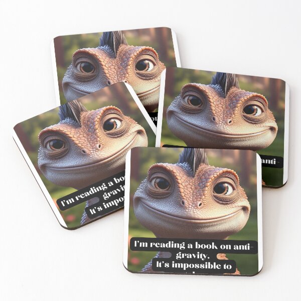 Item preview, Funny Proverb Sayings Lizard face designed and sold by Littleprince2.