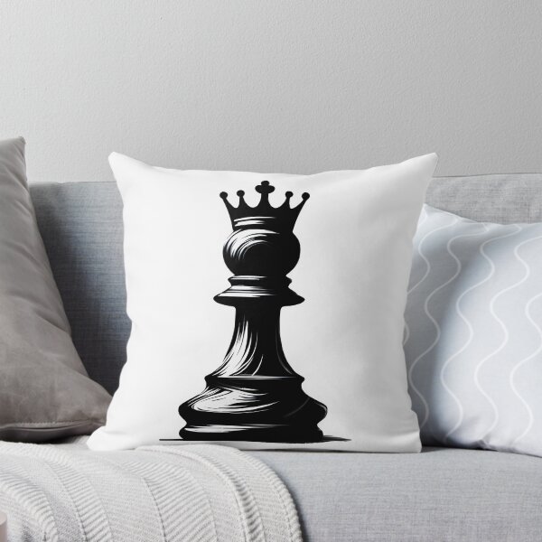 Item preview, Chess Pawn Promotion Crowned into a Queen designed and sold by Nabucodonoshop.