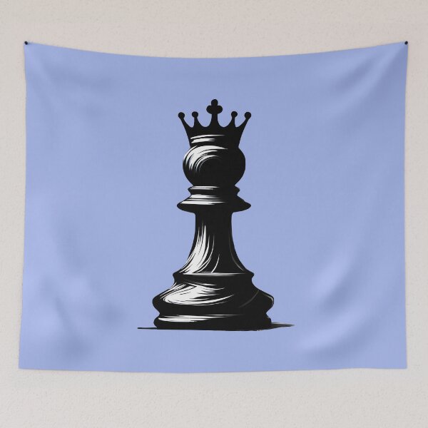 Item preview, Chess Pawn Promotion Crowned into a Queen designed and sold by Nabucodonoshop.