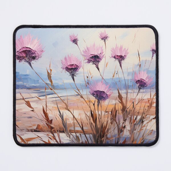 Item preview, Knapweed - Impasto Floral designed and sold by KootenayDesigns.