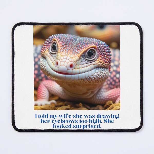 Item preview, Funny Proverb Sayings Lizard face designed and sold by Littleprince2.