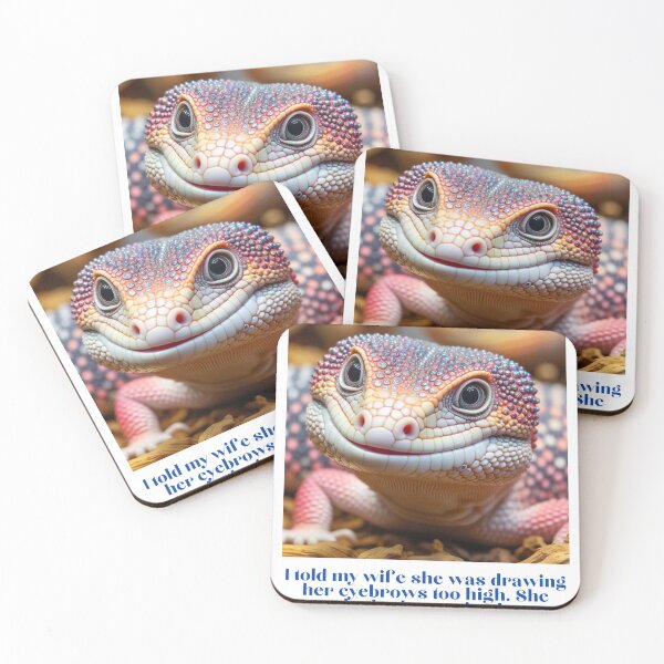 Item preview, Funny Proverb Sayings Lizard face designed and sold by Littleprince2.