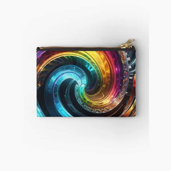 Item preview, A Vibrant Swirling Pattern of Rainbow Colors designed and sold by masabo.