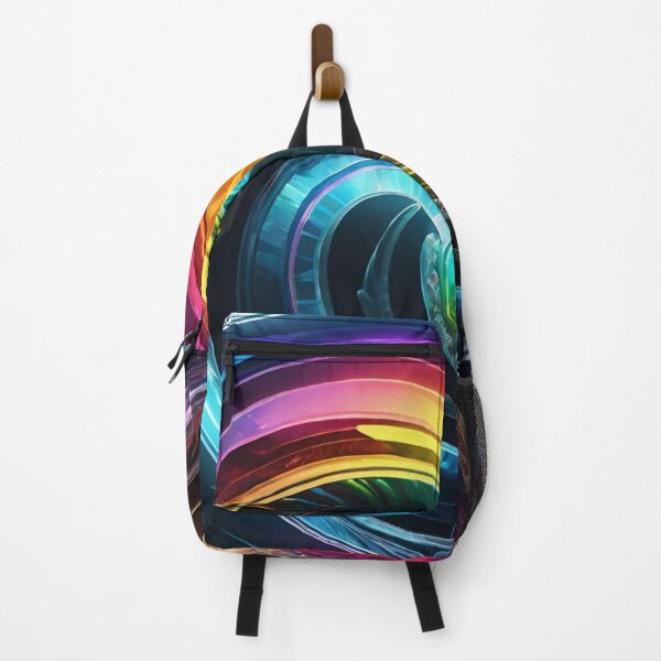 Item preview, A Vibrant Swirling Pattern of Rainbow Colors designed and sold by masabo.