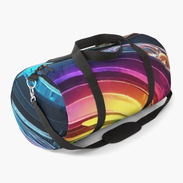 Item preview, A Vibrant Swirling Pattern of Rainbow Colors designed and sold by masabo.