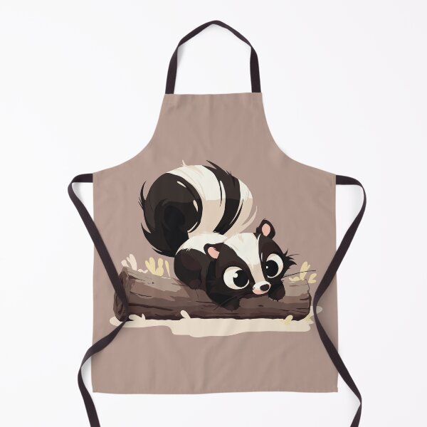 Item preview, Skunk on a log designed and sold by etherElric.