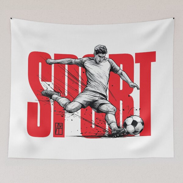 Artikelvorschau, SPORT - Fußball - Fußball - FUSSBALLSPIELER - MÄNNER - 1 entworfen und verkauft von ArtProjectShop.