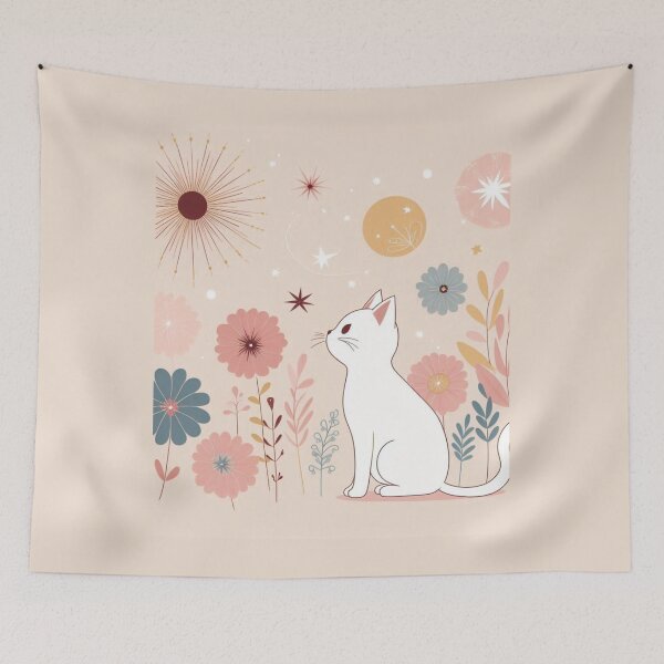 Item preview, The design of a cat looking at the sky is wonderful designed and sold by Dokak Shop.